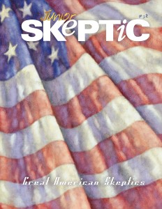 Junior Skeptic 32 cover illustration by Daniel Loxton