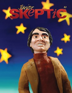 Junior Skeptic 50 cover illustration by Daniel Loxton
