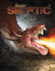 Junior Skeptic 70 cover illustration by Daniel Loxton