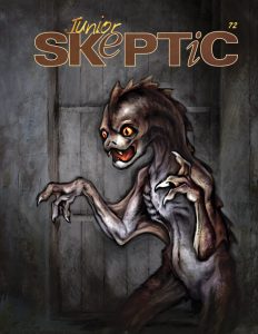 Junior Skeptic 72 cover illustration by Daniel Loxton